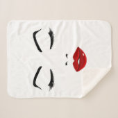 Elegantes Gesicht Sherpadecke (Vorderseite (Horizontal))