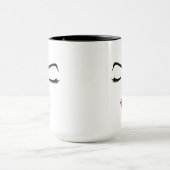 Elegantes Gesicht Tasse (Zentrum)