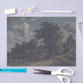 Elegantes Gewebe für die Landschaft Seidenpapier (Handwerk)