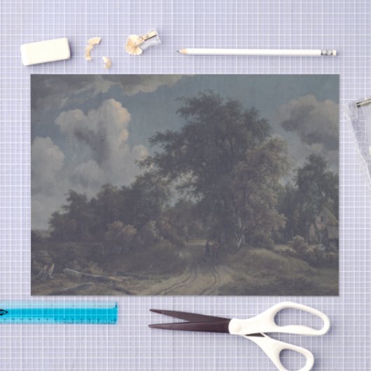 Elegantes Gewebe für die Landschaft Seidenpapier (Handwerk)