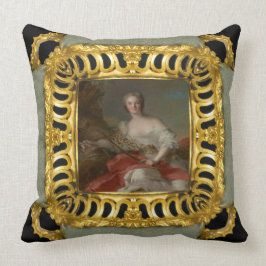 Elegantes Girly Barock Dianas Kissen