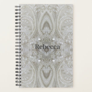 elegantes, girly, chic, grau, creme, beige, weiß, planer