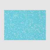 Elegantes Girly Glitzer Aquamarines Design Seidenpapier (Vorderseite)