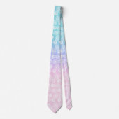 Elegantes Girly Steigungs-Ananas-Muster bunt Krawatte (Vorderseite)