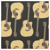 Elegantes Gitarrendruckgewebe Stoff (Muster)