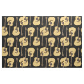 Elegantes Gitarrendruckgewebe Stoff (Fat Quarter (45,7 x 55,9 cm))