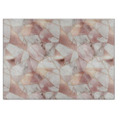 Elegantes Glam Rose Gold Agate Marble Muster Schneidebrett (Vorderseite)