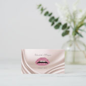 Elegantes Glamour Moderne Glitterie Visitenkarte (Stehend Vorderseite)