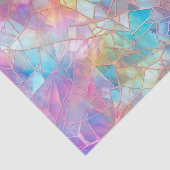 Elegantes, glänzendes Muster: hell Seidenpapier (Detail)