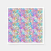 Elegantes, glänzendes Muster: hell Serviette (Vorderseite)