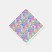 Elegantes, glänzendes Muster: hell Serviette (Ecke)