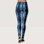 Elegantes Glasdesign Kunst in ihrer klarsten Form Leggings (Rückseite)