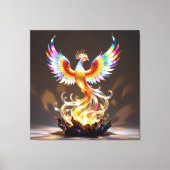 Elegantes Glasdesign Kunst in ihrer klarsten Form Leinwanddruck (Vorderseite)