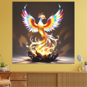 Elegantes Glasdesign Kunst in ihrer klarsten Form Leinwanddruck