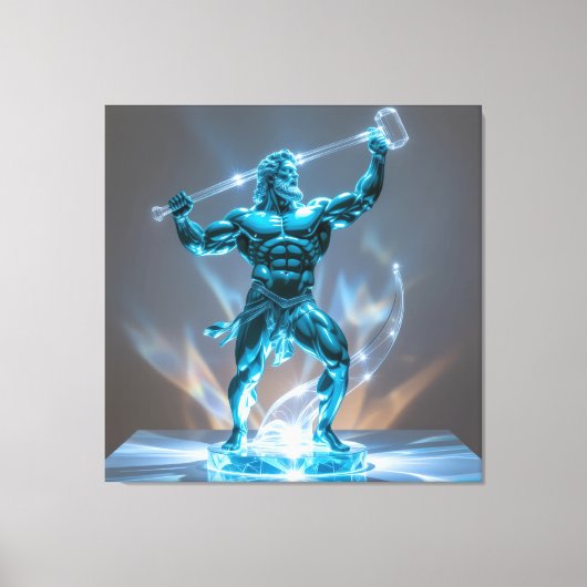 Elegantes Glasdesign Kunst in ihrer klarsten Form Leinwanddruck (Vorderseite)