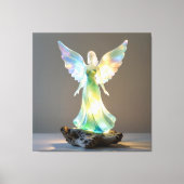 Elegantes Glasdesign Kunst in ihrer klarsten Form Leinwanddruck (Vorderseite)