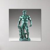 Elegantes Glasdesign Kunst in ihrer klarsten Form Leinwanddruck (Vorderseite)