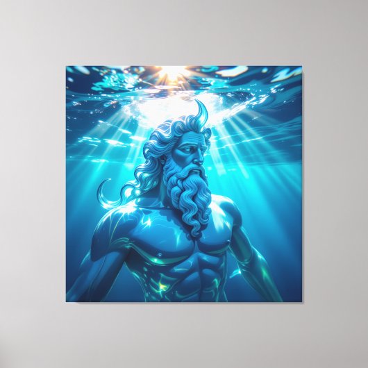 Elegantes Glasdesign Kunst in ihrer klarsten Form Leinwanddruck (Vorderseite)