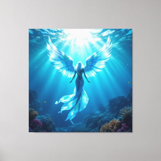 Elegantes Glasdesign Kunst in ihrer klarsten Form Leinwanddruck (Vorderseite)