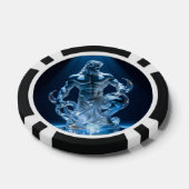 Elegantes Glasdesign Kunst in ihrer klarsten Form Pokerchips (Einzeln)