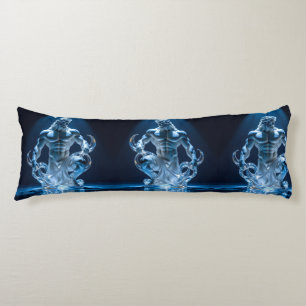 Elegantes Glasdesign Kunst in ihrer klarsten Form Seitenschläferkissen