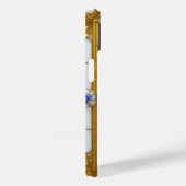 Elegantes Glasfenster mit goldener Rose Case-Mate iPhone Hülle (Rückseite / Rechts)