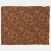 Elegantes Glossy Fleecedecke (Vorderseite (Horizontal))