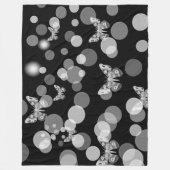 Elegantes Glossy Fleecedecke (Vorderseite)