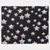 Elegantes Glossy Fleecedecke (Vorderseite (Horizontal))