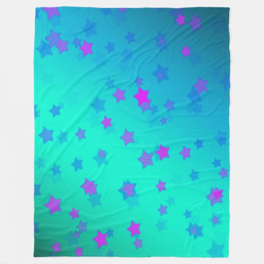 Elegantes Glossy Fleecedecke (Vorderseite)