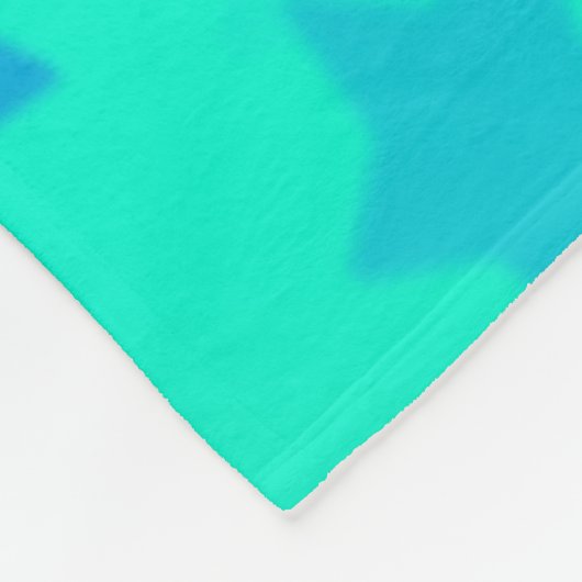 Elegantes Glossy Fleecedecke (Ecke)