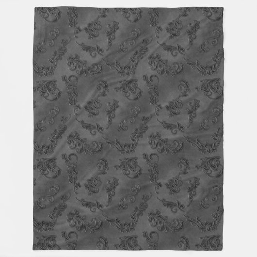 Elegantes Glossy Fleecedecke (Vorderseite)