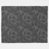 Elegantes Glossy Fleecedecke (Vorderseite (Horizontal))