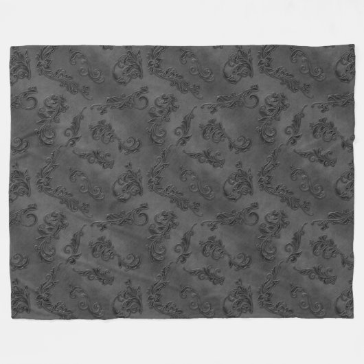 Elegantes Glossy Fleecedecke (Vorderseite (Horizontal))