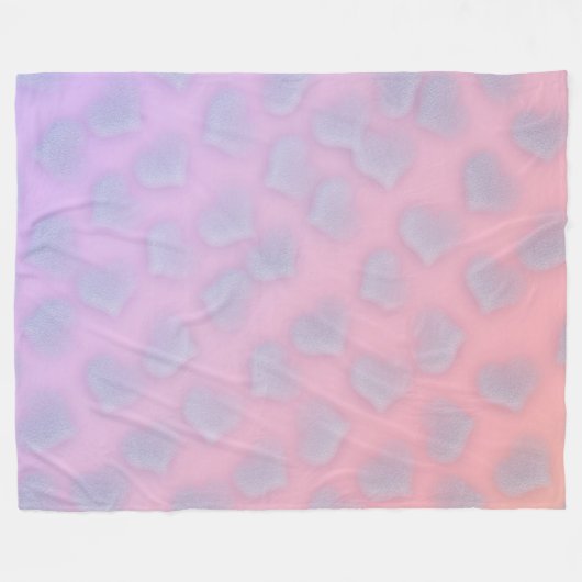 Elegantes Glossy Fleecedecke (Vorderseite (Horizontal))