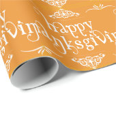 elegantes glückliches Dankeschön Geschenkpapier (Rolleneckpunkt)
