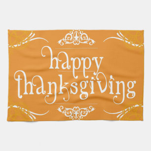 elegantes glückliches Dankeschön Küchentuch