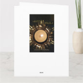 Elegantes glückliches Diwali Karte (Rückseite)