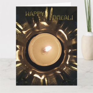 Elegantes glückliches Diwali Karte