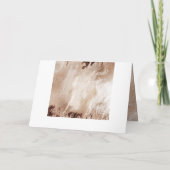 Elegantes Gold Abstrakt gibt es für mich Einladung (Rückseite)