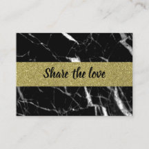 Elegantes Gold aus schwarzem Marmor