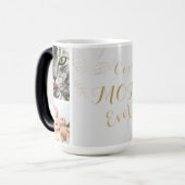 Elegantes Gold Coolste Mama je Foto Verwandlungstasse (Vorderseite Links)