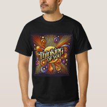 Elegantes Gold Denken Sie Mens T-Shirt