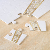 Elegantes Gold Doodles Sun Moon Mandala Design Puzzle (Seite)