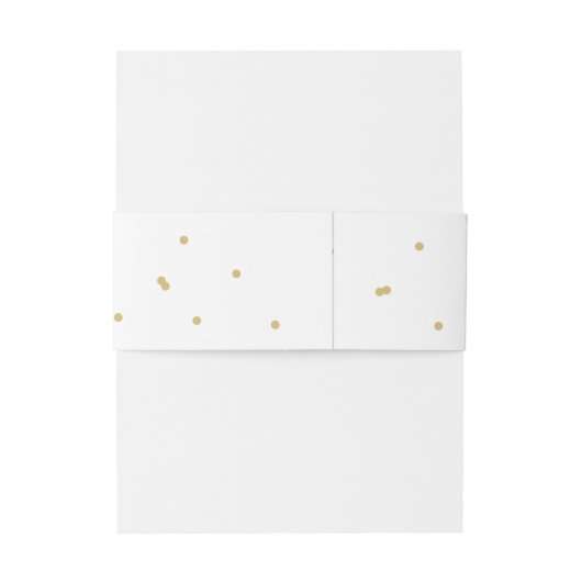 Elegantes Gold Dot Bly Band (Rückseitenbeispiel)