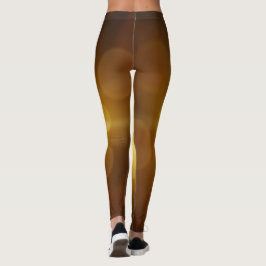 Elegantes Gold, einfach für sie Leggings