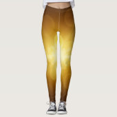 Elegantes Gold, einfach für sie Leggings (Vorderseite)