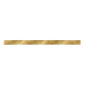 Elegantes Gold Embossed Blätter und Weinkeller Satinband (Vorderseite)