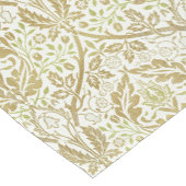 Elegantes Gold Floral Muster Kurzer Tischläufer (Ecke)