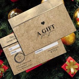Elegantes Gold Foil and Craft Paper